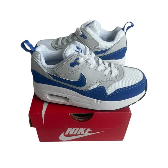 Nike Air Max 1 EASYON Size 11C Shoes Royal Blue DZ3308-104 Sneakers- New In Box - Picture 1 of 13
